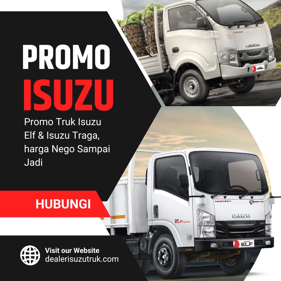 truk isuzu traga elf murah